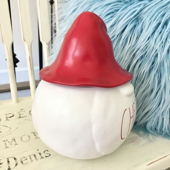 Rae Dunn, Cheer, Gnome, Holiday, Christmas, 2020, Figurine Nice‎ Condition - Picture 3 of 9